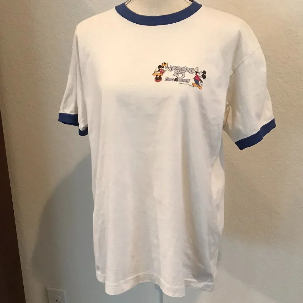 1980 DISNEYLAND Rare 25th Anniversary T Shirt Vintage - Picture 9 of 13